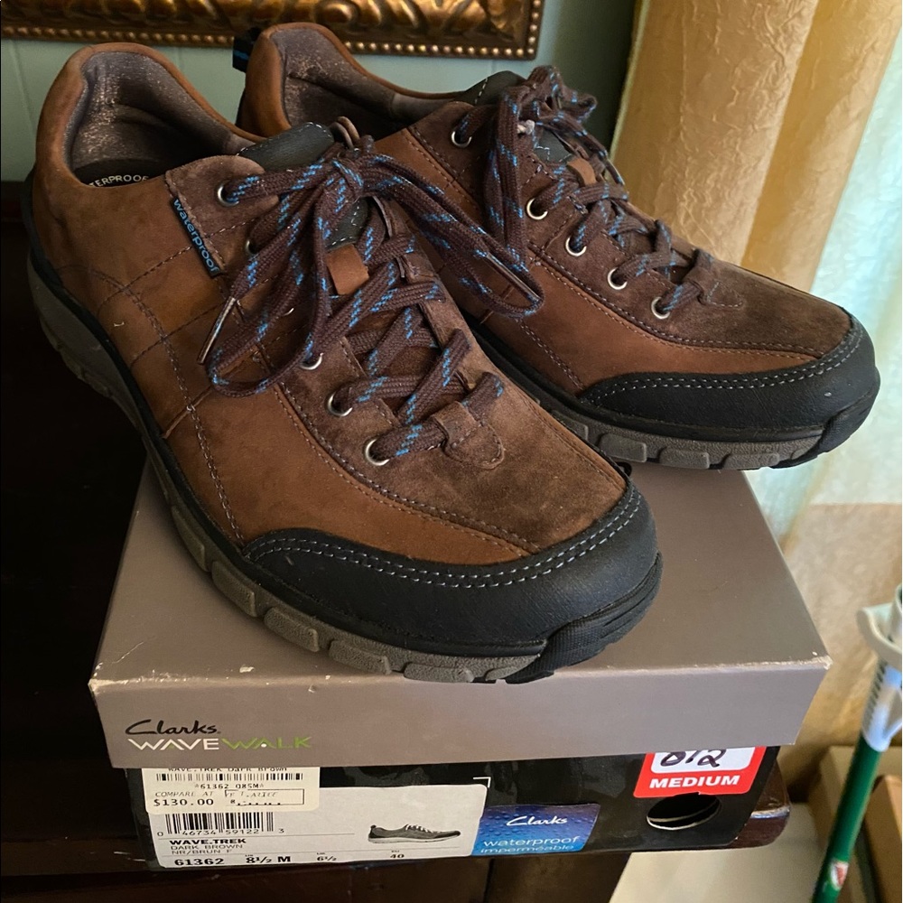 New Clark’s Wave Walk Wave Trek Waterproof shoes